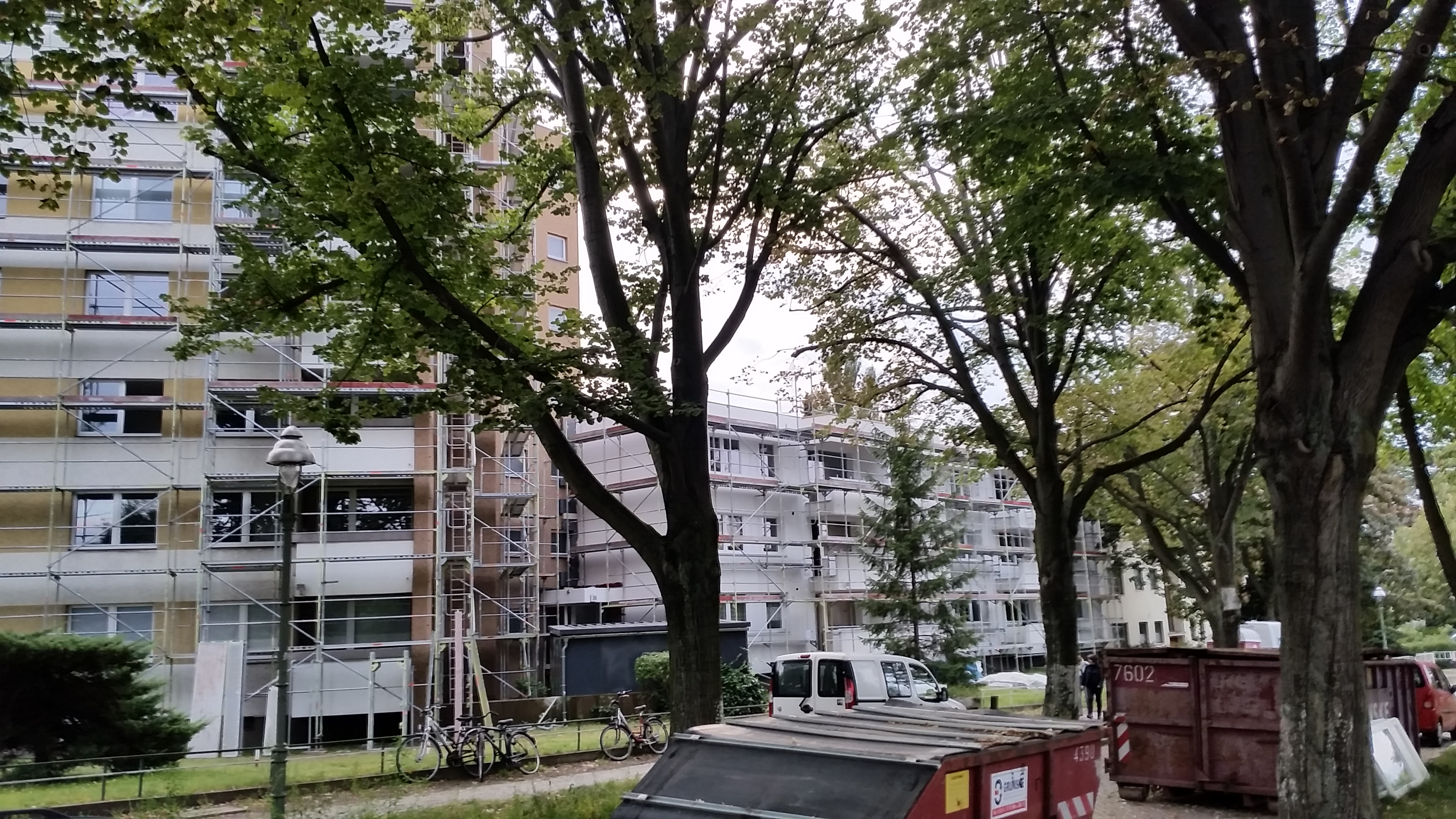 Energetische Modernisierung eines Wohngebäudes
