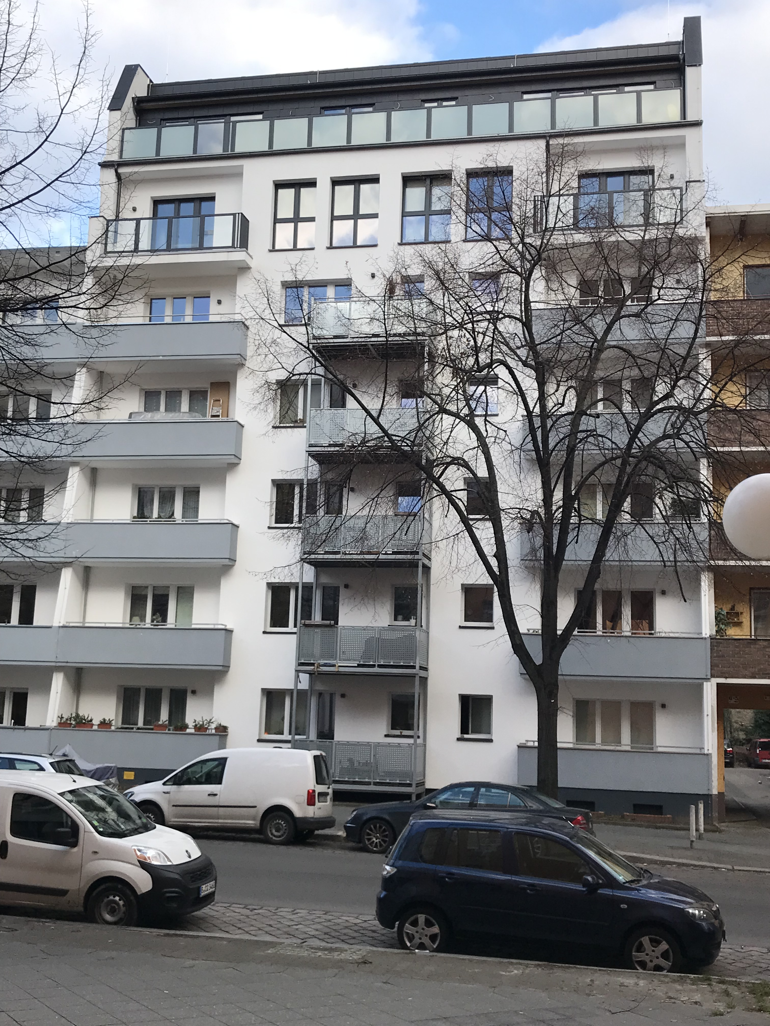 Modernisiertes Gebäude