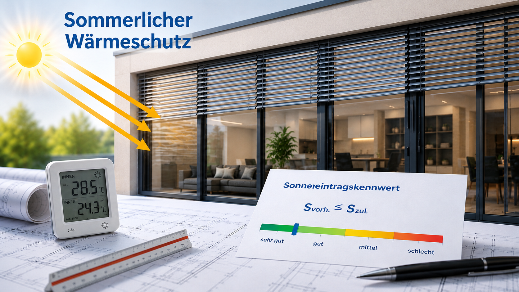 Sommerlicher Wärmeschutz